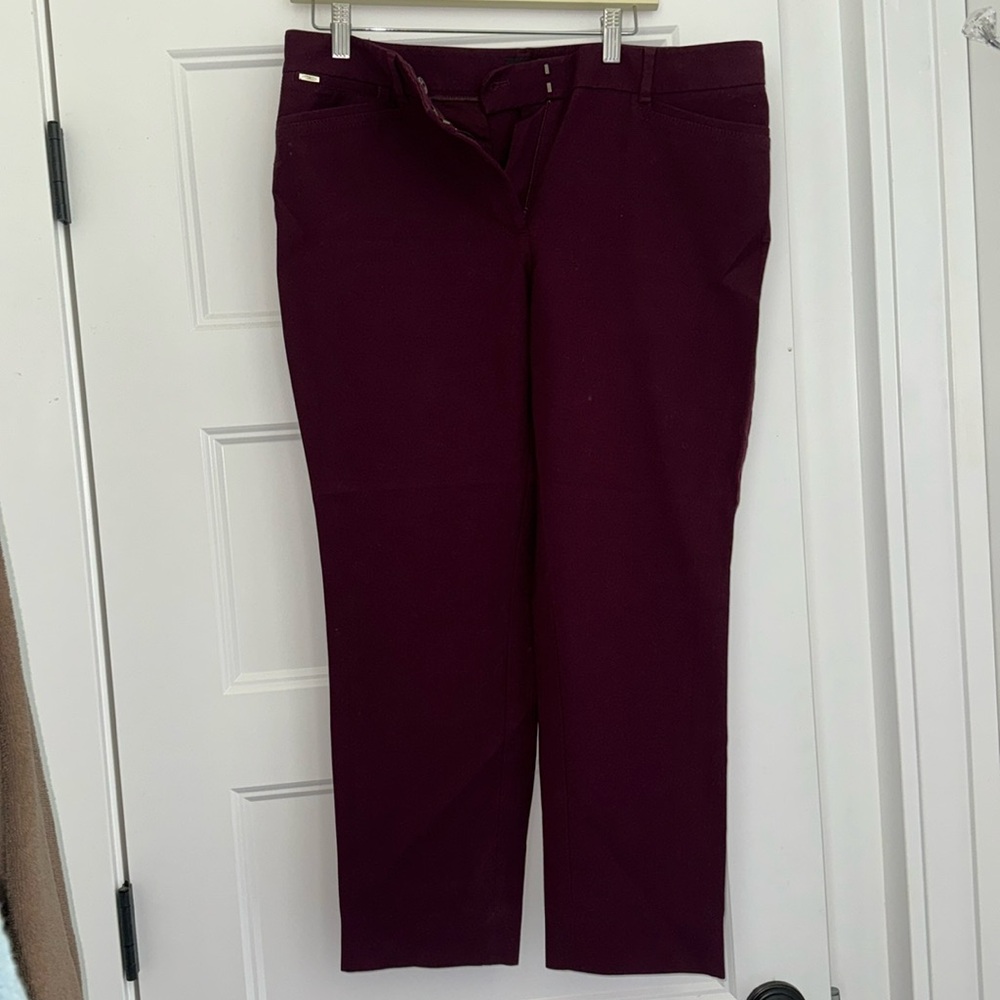White House Black Market Slim Trouser